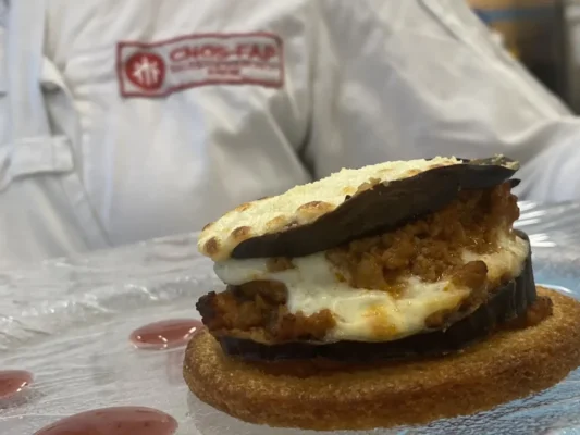 piatto-moussaka-preparato-dalla-3°ALa-arese