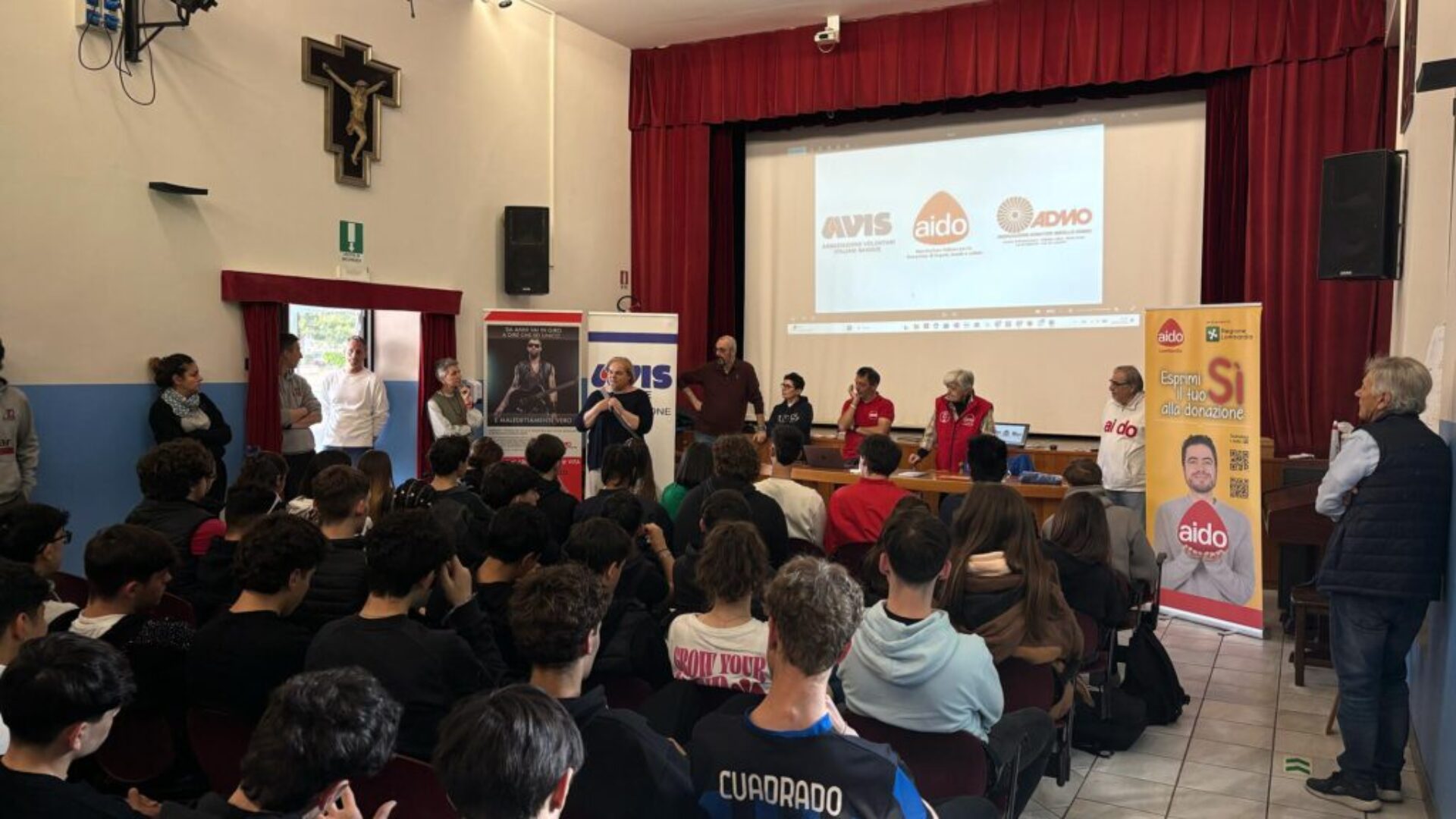 Incontro con AVIS, AIDO e ADMO – Classi Quarte
